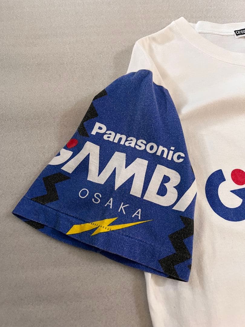 ガンバ大阪　GAMBA OSAKA Jリーグ発足時の古いTシャツ