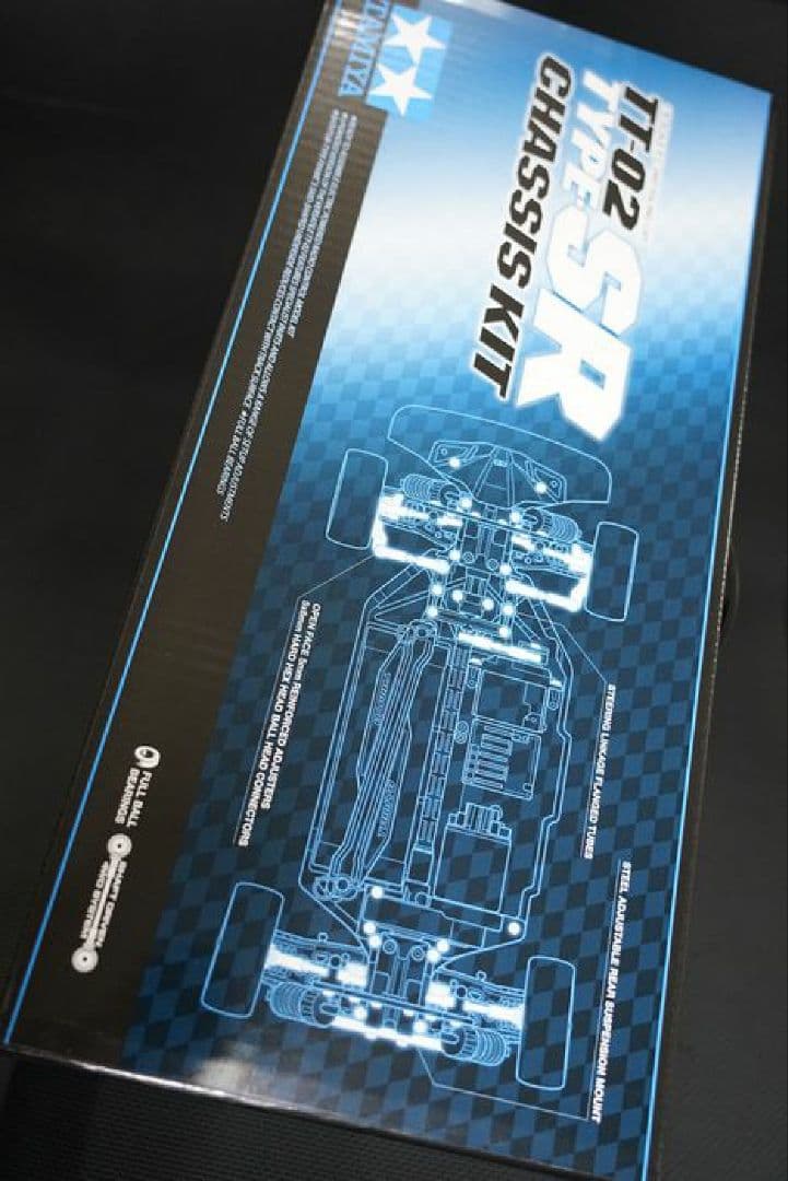 タミヤTT02 typeSR組み立てキット。