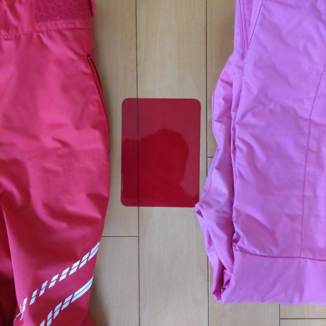 Mizuno スキーウェア 上下セット 160サイズ 赤黒