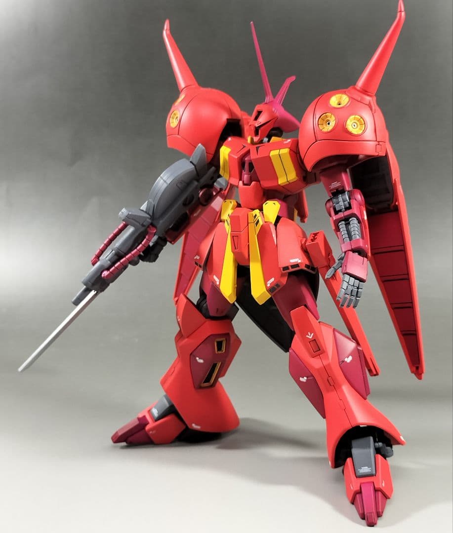 HG HGUC 1/144 R・ジャジャ 改修 全塗装 完成品 ガンダムZZ