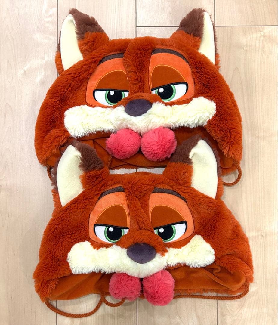 ニック ズートピア ファンキャップ 2個セット おそろい ディズニーコーデ