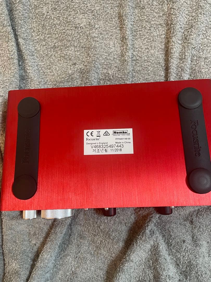 DTM・DAW Focusrite Scarlet 2i2