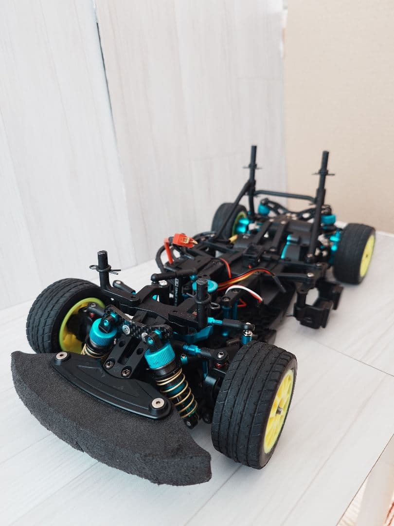 タミヤ1/10RC M-08 CONCEPT シャーシキット(中古)新品ボディ付