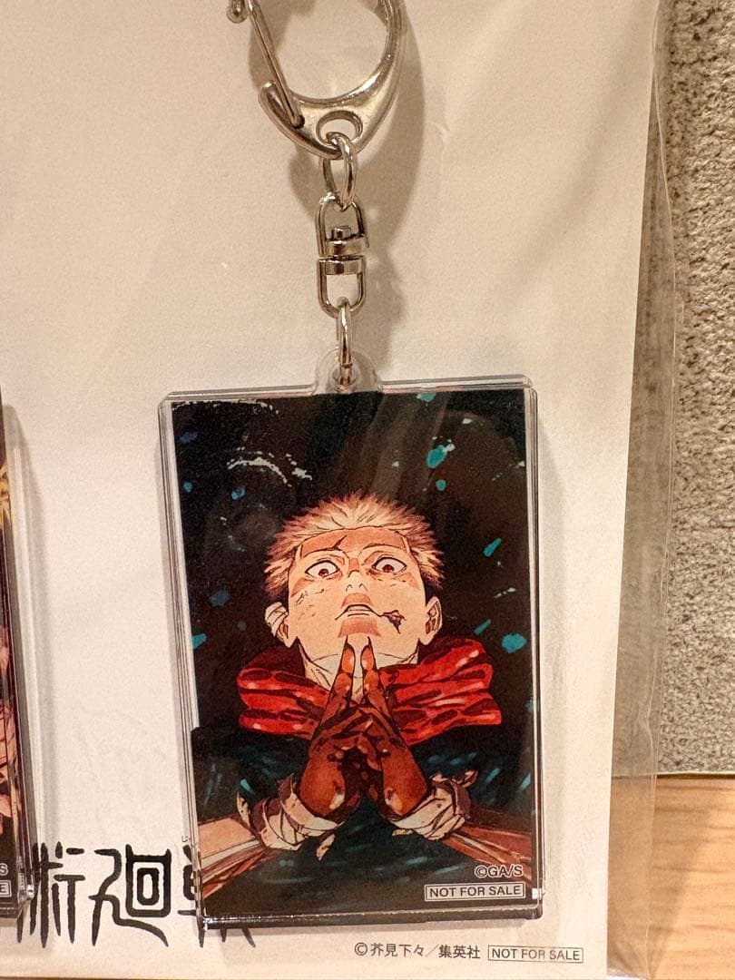 【300名限定当選品】 呪術廻戦 29巻＆最終30巻 表紙 アクリルキーホルダー