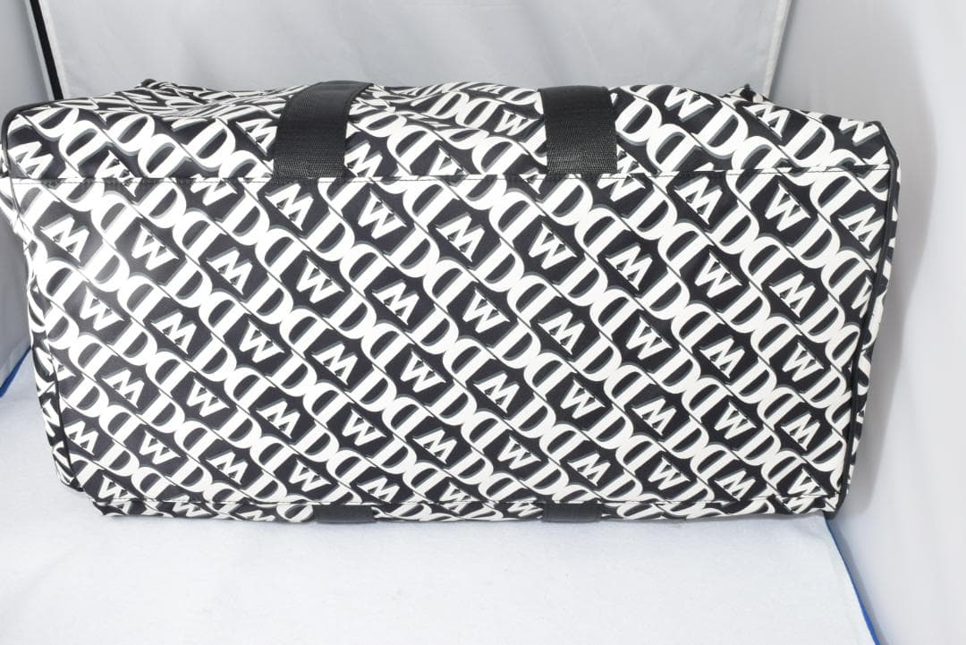 新品☆ダンスウィズドラゴン モノグラム プリント ボストン☆シューズケース☆黒