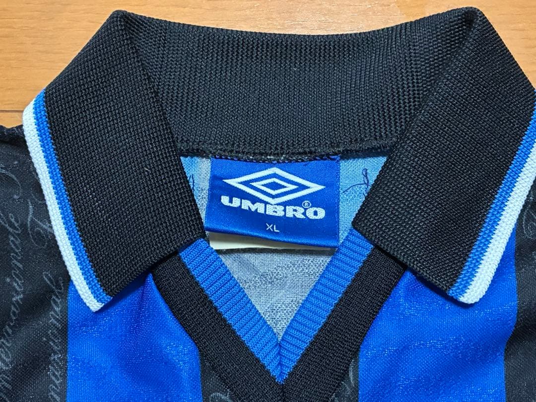 【正規品】UMBRO1997-1998 インテル10: RONALD サイズXL