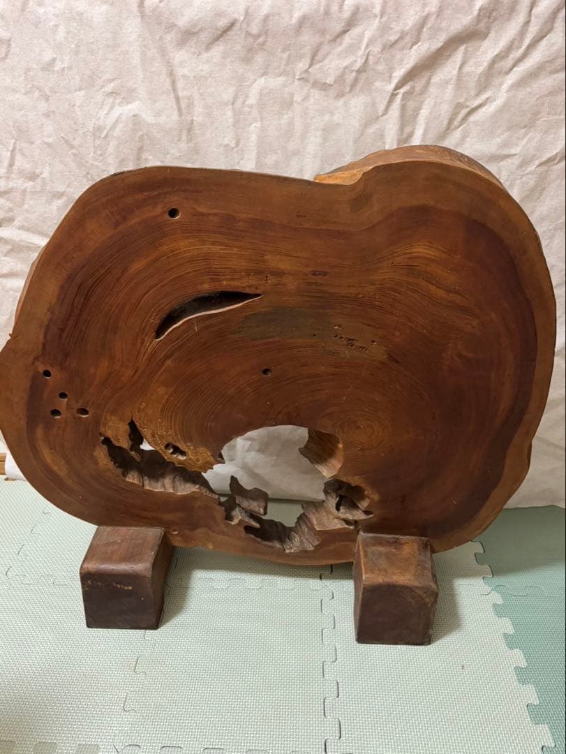 衝立 オブジェ 置物 一枚板 天然木 インテリア 無垢古民家 パーテーション