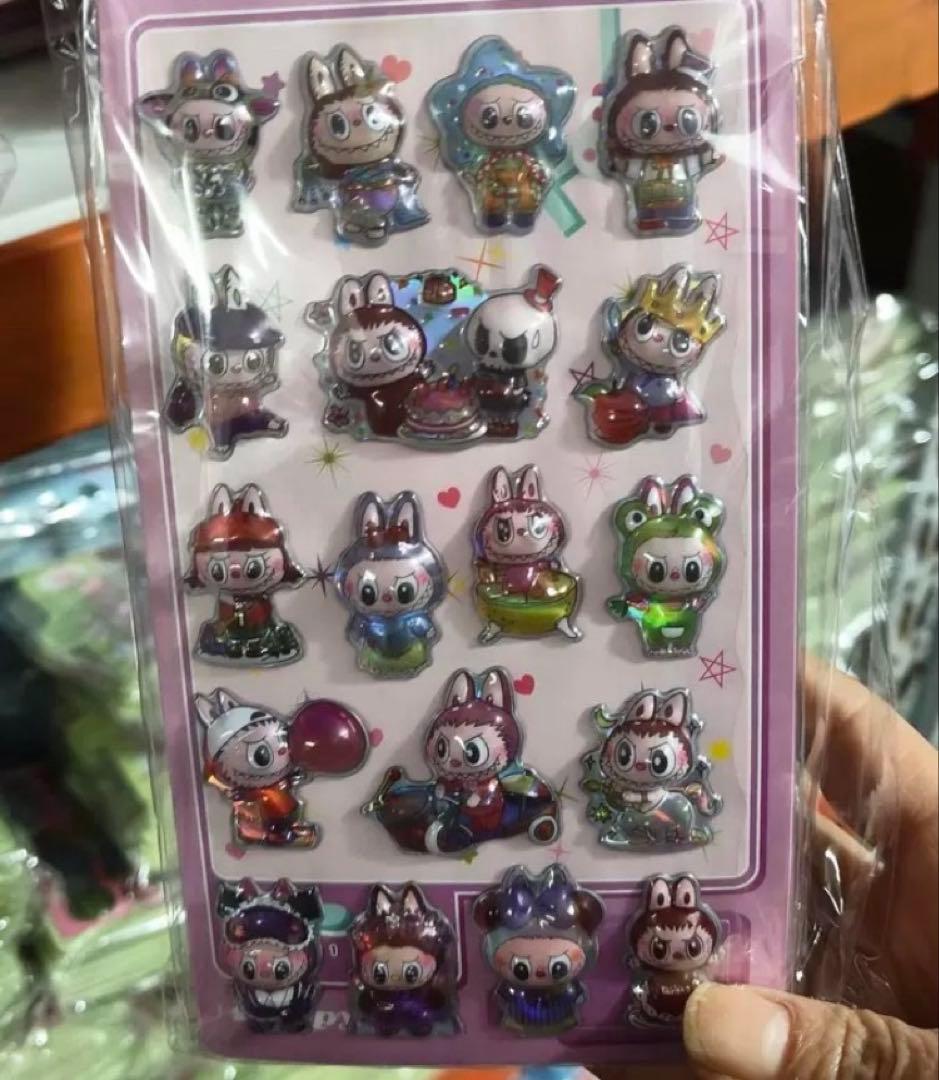 110枚セットシールシール立体シールセット 可愛いステッカー 3D 訳がありＢ品