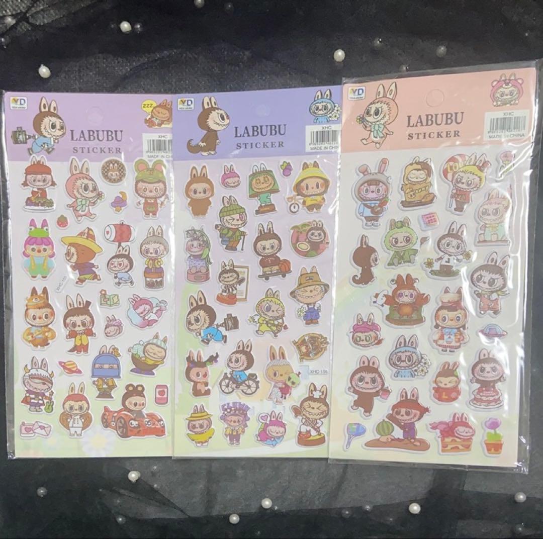 110枚セットシールシール立体シールセット 可愛いステッカー 3D 訳がありＢ品