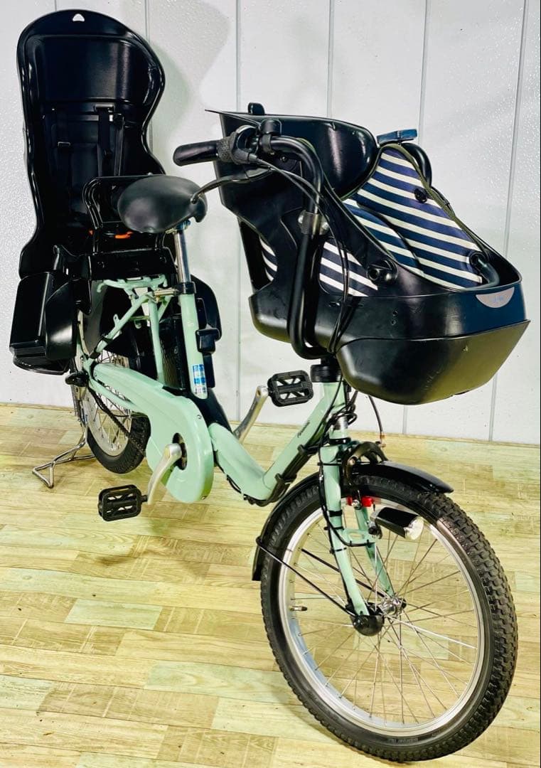 2723パナソニック12アンペア　3人乗り対応子供乗せ　電動アシスト自転車