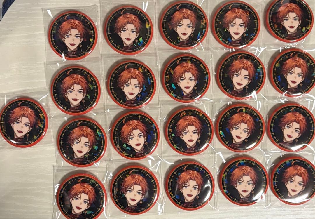 北見遊征　IMPACT 太陽組　缶バッジ