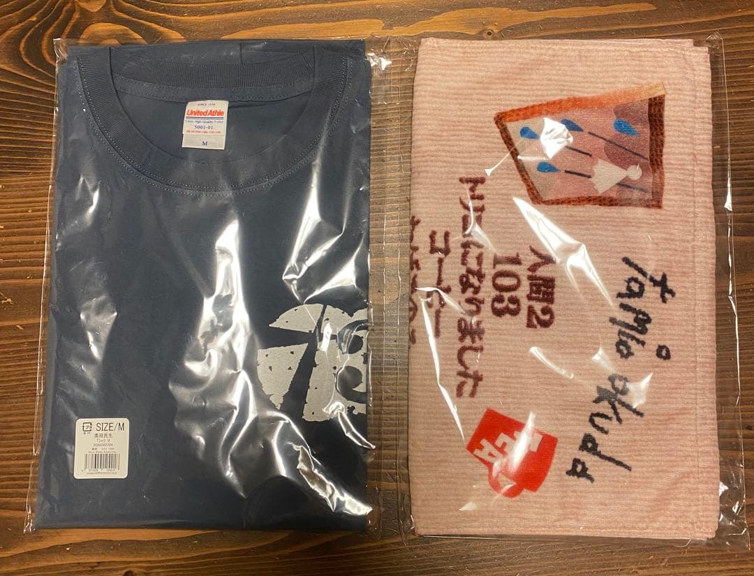 奥田民生Tシャツ Mサイズとタオルセット（未開封）