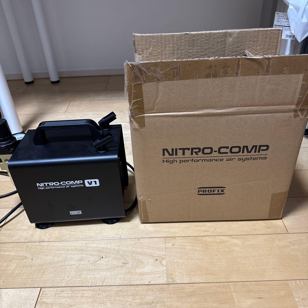 PROFIX ニトロコンプ V1 オイルレス エアコンプレッサー