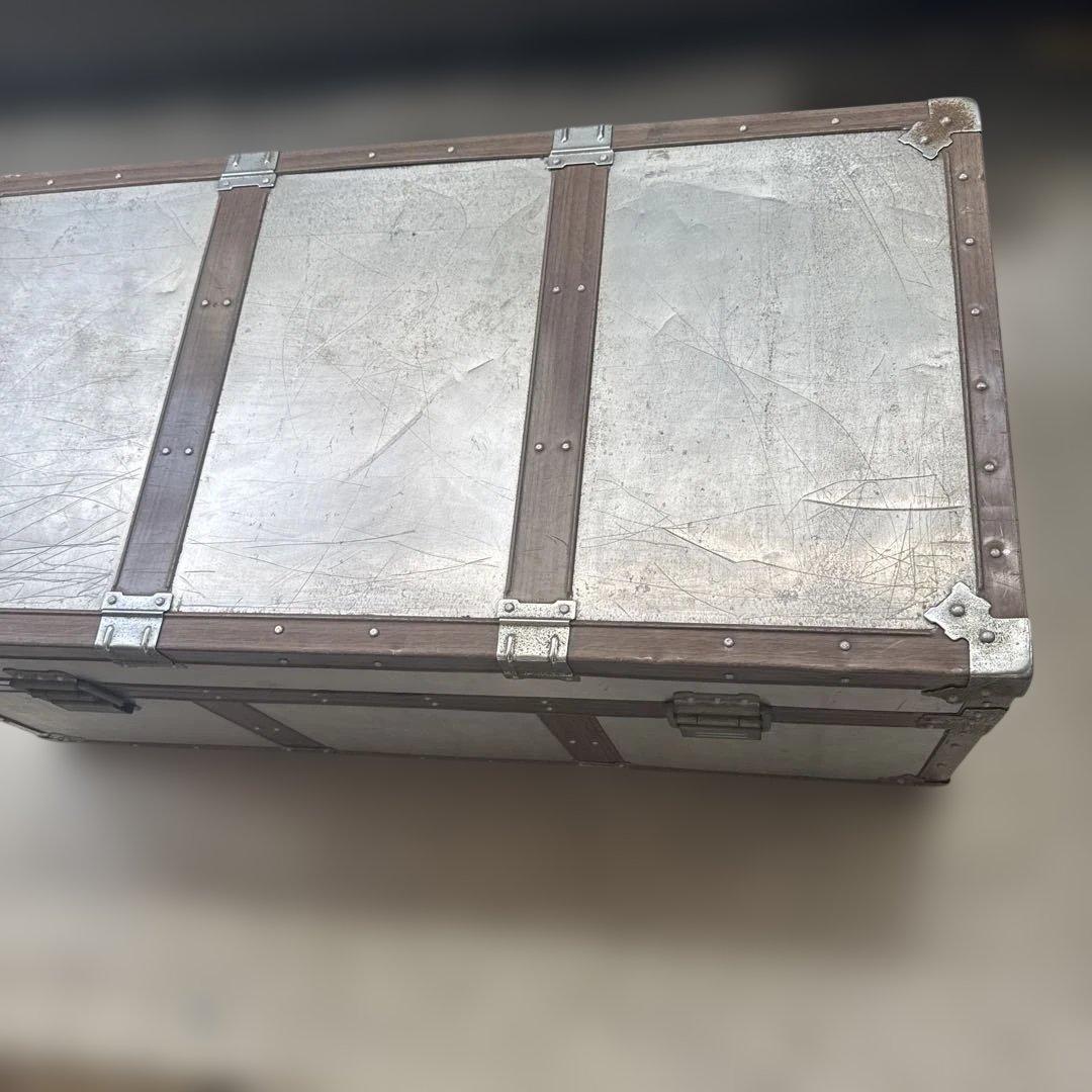 KOWA 60's トランク アルミ 船舶 収納 箱 台 ケース ボックス