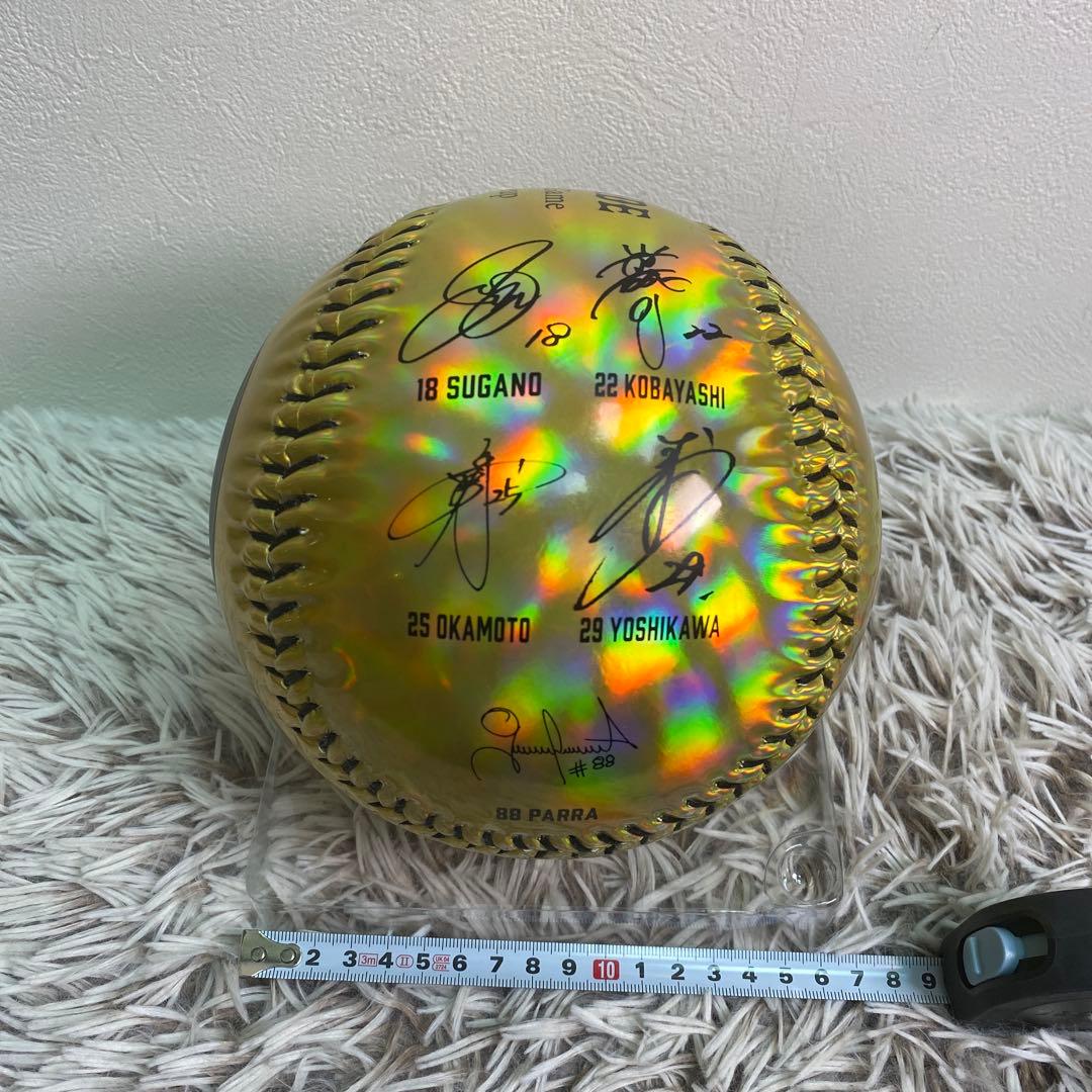 【レア】ジャイアンツ　ビック　ゴールデン　記念ボール（サイン入り）