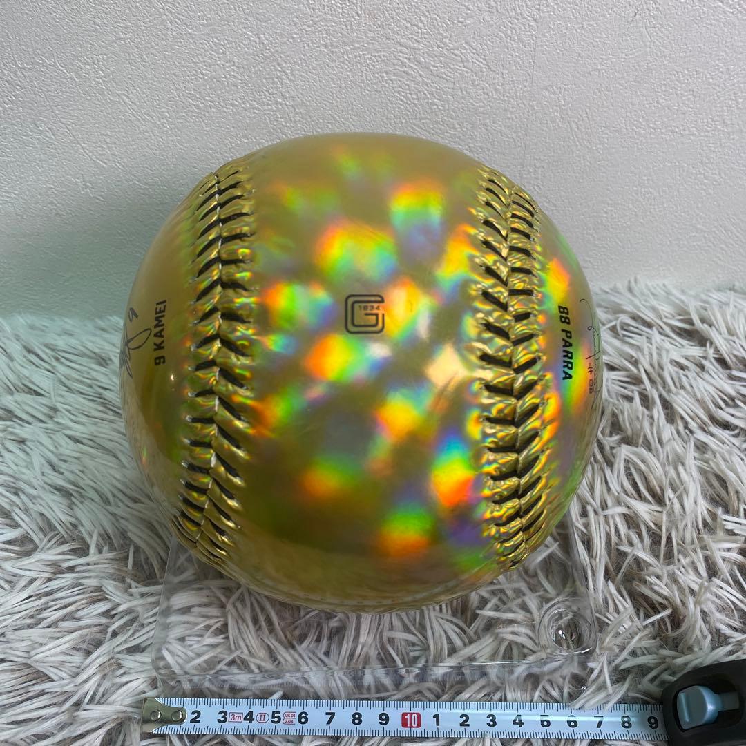 【レア】ジャイアンツ　ビック　ゴールデン　記念ボール（サイン入り）