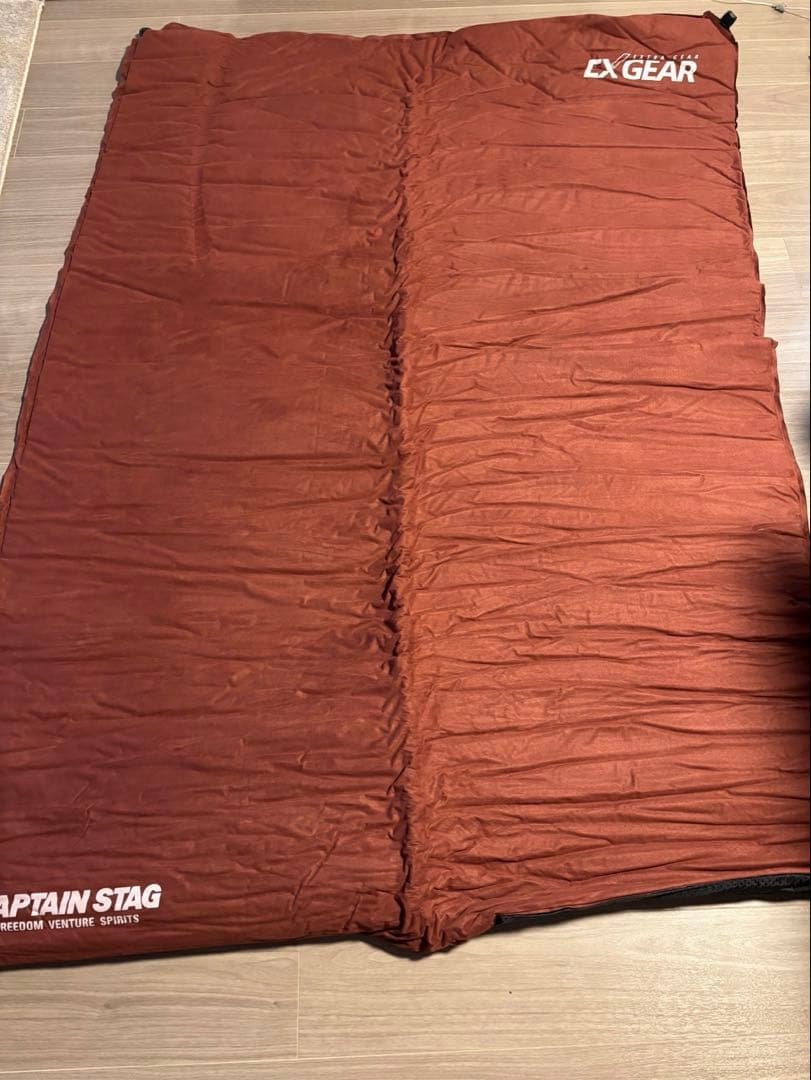 キャプテンスタッグ【captain stag】 インフレーターマット　ダブル