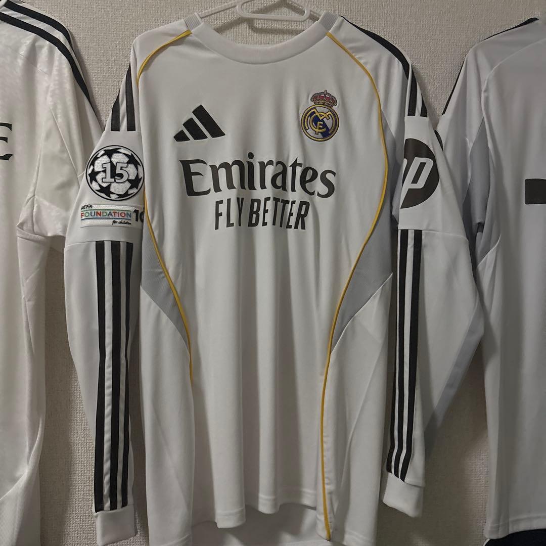 レアル・マドリード 長袖シャツ HUJSEN 24