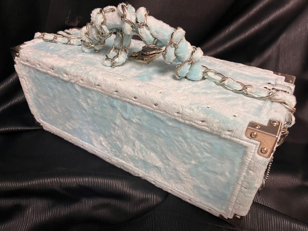 エンジェルシャンパンケース　ドゥミセックLtdサマーブルーファータイプ