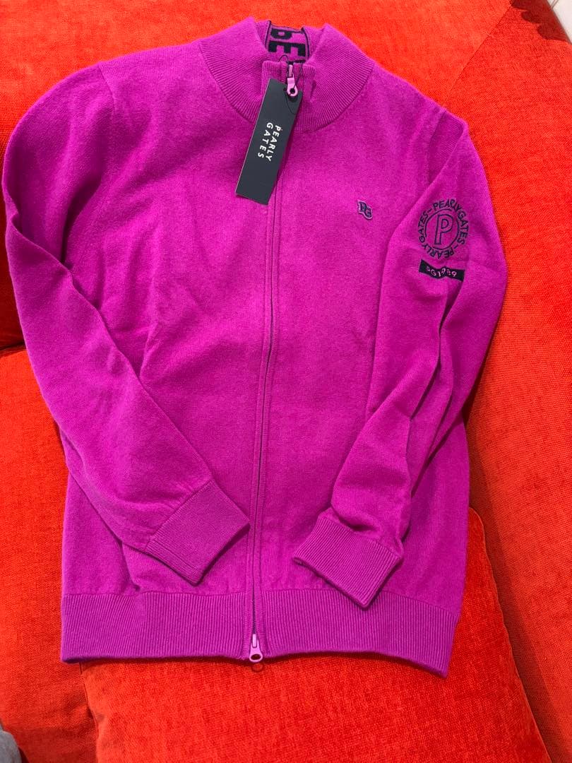 新品タグ付きPEARLY GATESパーリーゲイツ　　カシミヤジップジャケット6