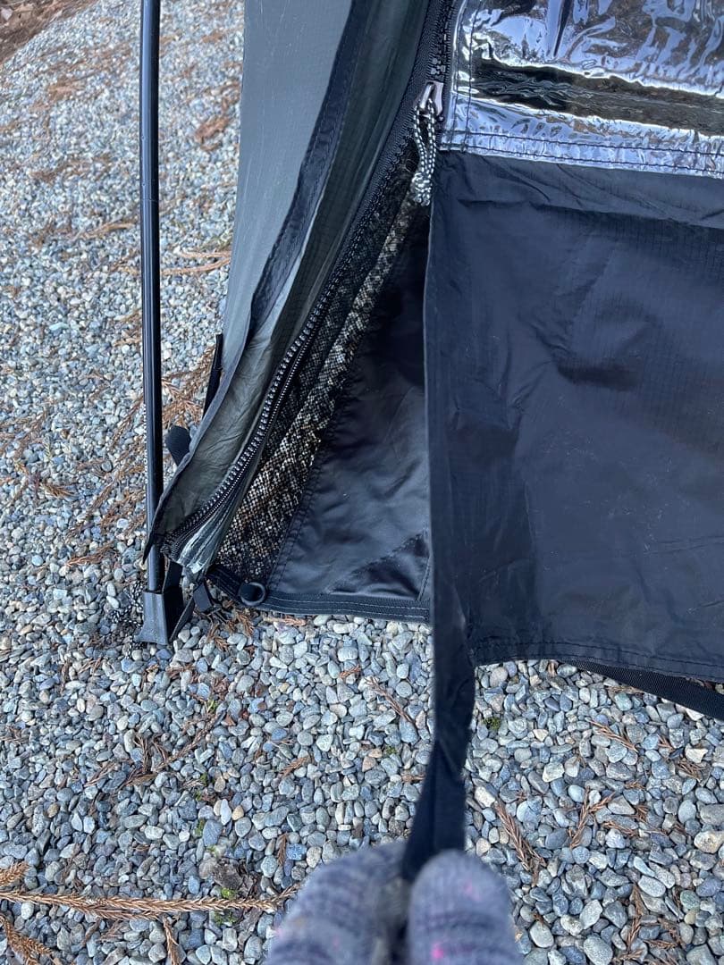 ‘24/2購入 ミニマルワークス シェルターG チャコール