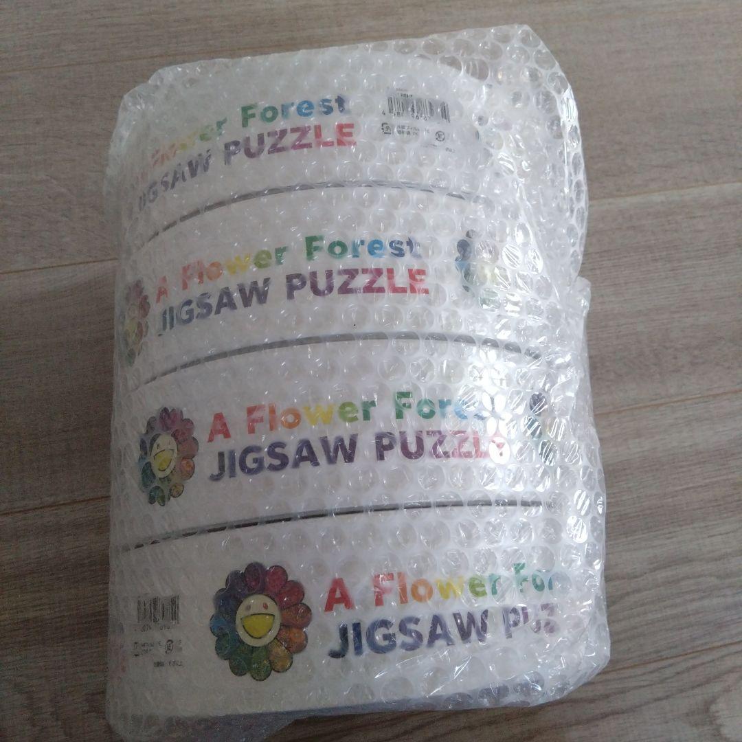 ４個A Flower Forest Jigsaw Puzzle 村上隆 フラワー