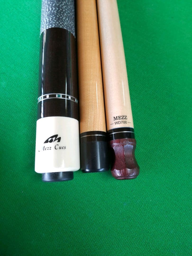 専用 スレッジハンマー、Mezz SAシリーズ シャフト２本 ビリヤードキュー