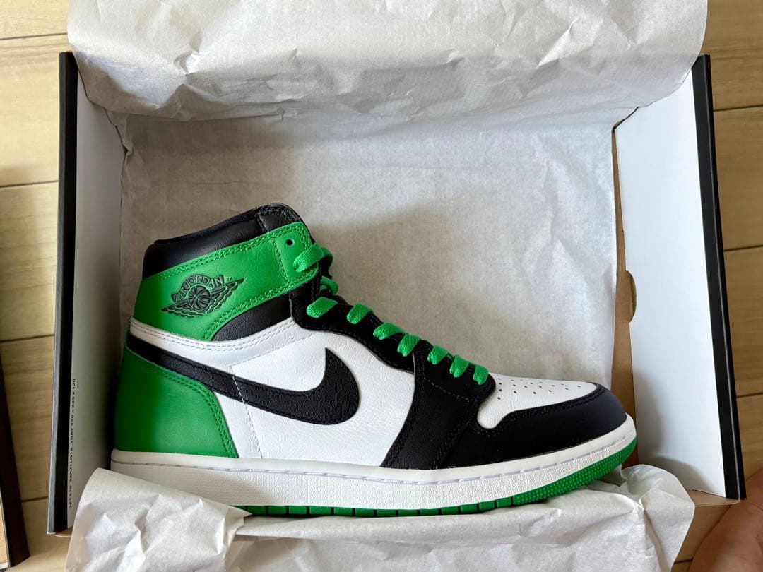 箱付新品未使用ナイキエアジョーダン1 RETRO HIGH OG celtics