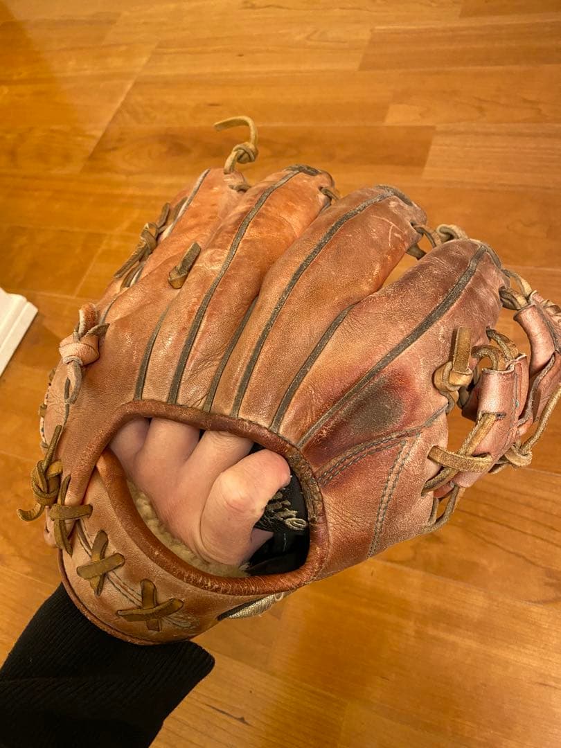 Mizuno 硬式グローブ 内野手用 ブラウン