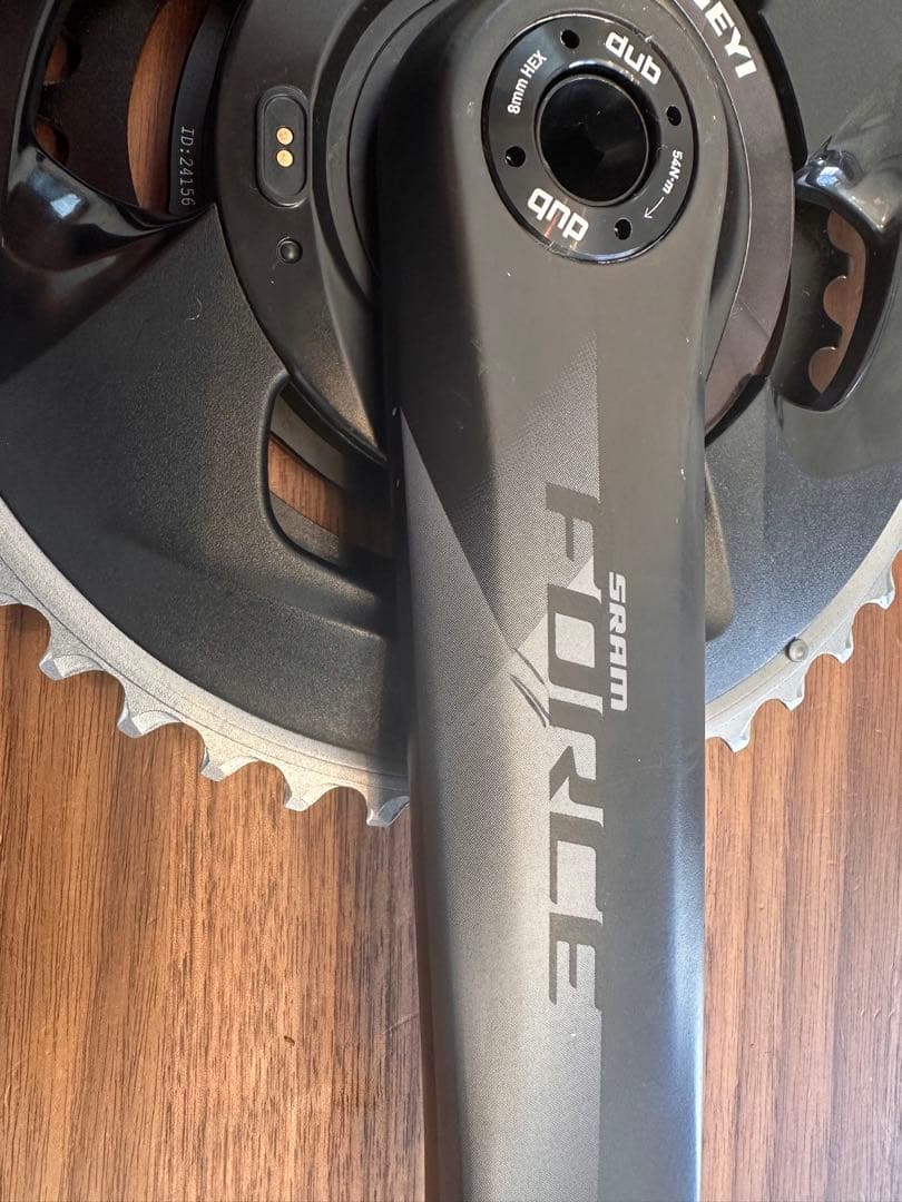 SRAM FORCE パワーメーター付 46/33T 170mm クランクセット