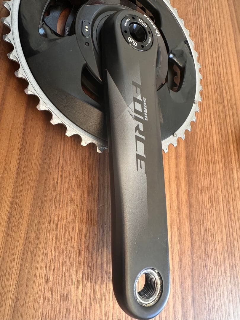 SRAM FORCE パワーメーター付 46/33T 170mm クランクセット