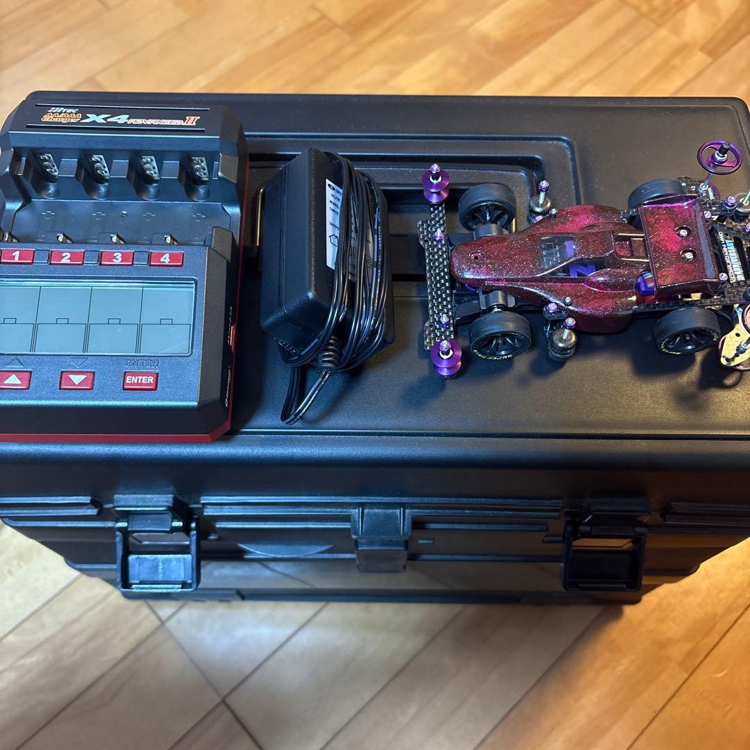 ミニ四駆ポリカボディ ケース 付属品 モーター セット売り