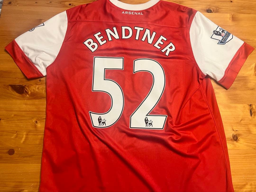 【激レア】アーセナル ベントナー #52 オーセン ロンドン購入 NIKE製