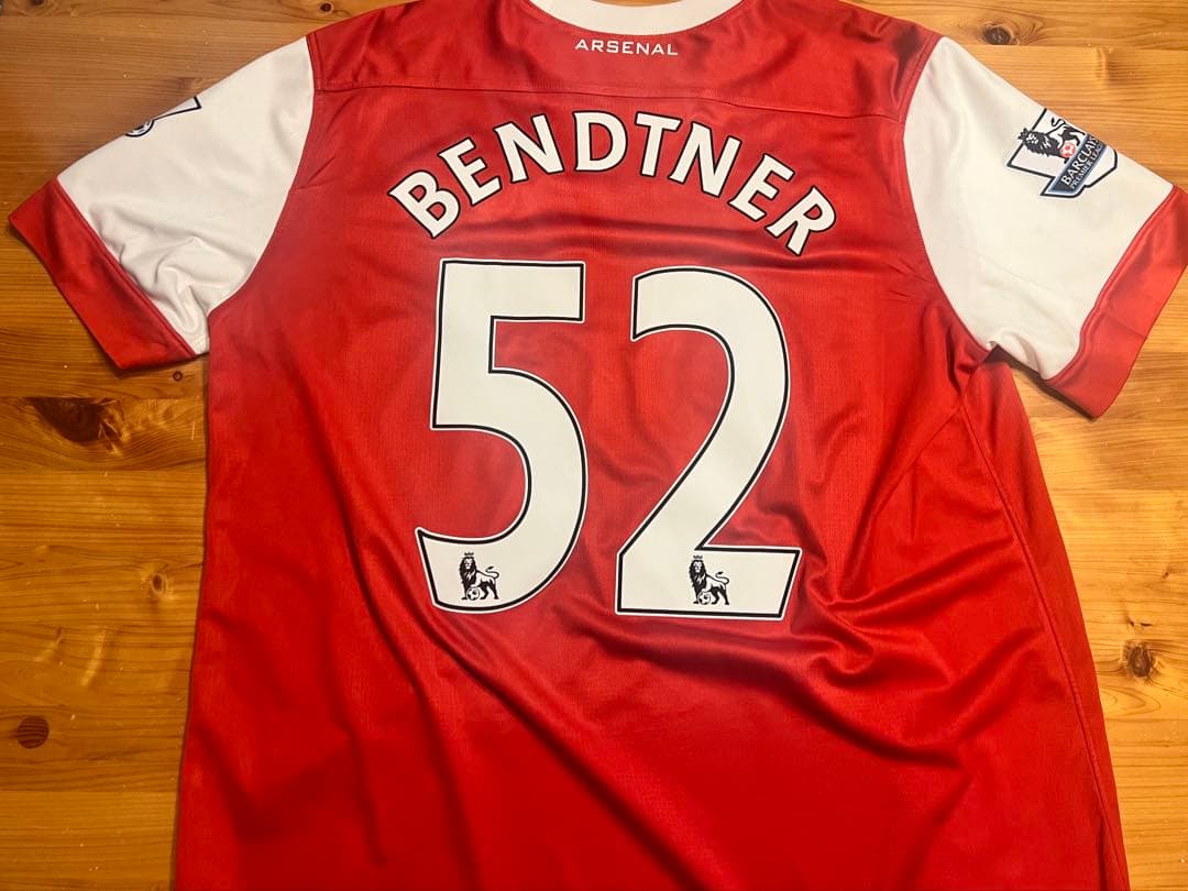 【激レア】アーセナル ベントナー #52 オーセン ロンドン購入 NIKE製