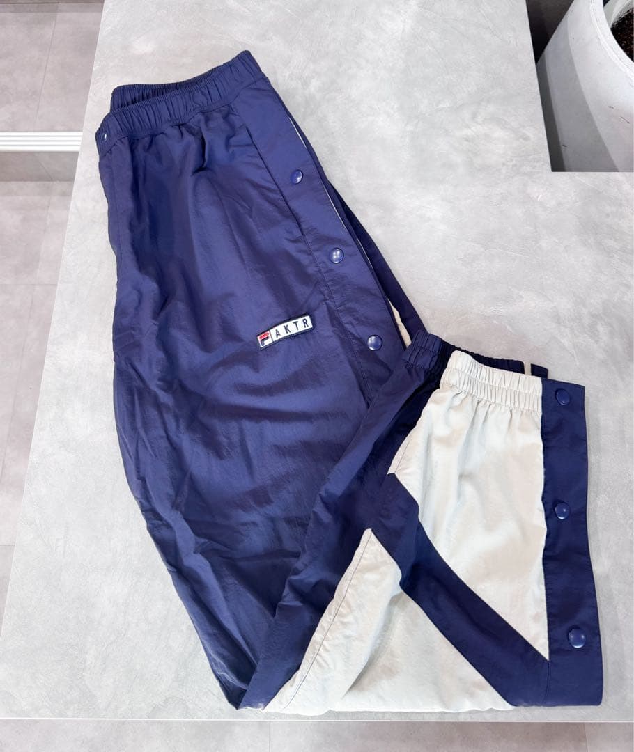 【希少】AKTR xFILA SWEAT CREW NECK セットアップ