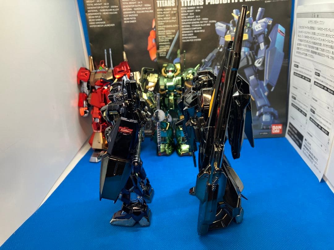 HG 1/144 Z ガンダム　メッキ　バージョン　ザク　リック　ディアス