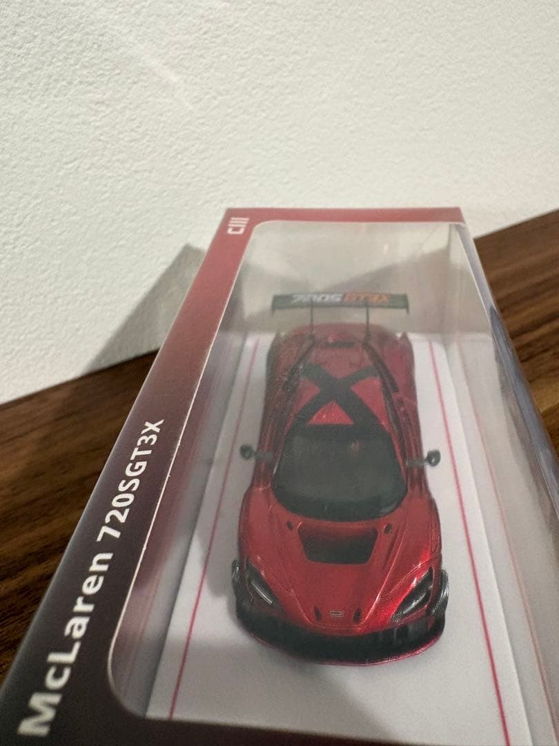 CM Model 1/64 マクラーレン720S GT3X レッド 合金ミニカー