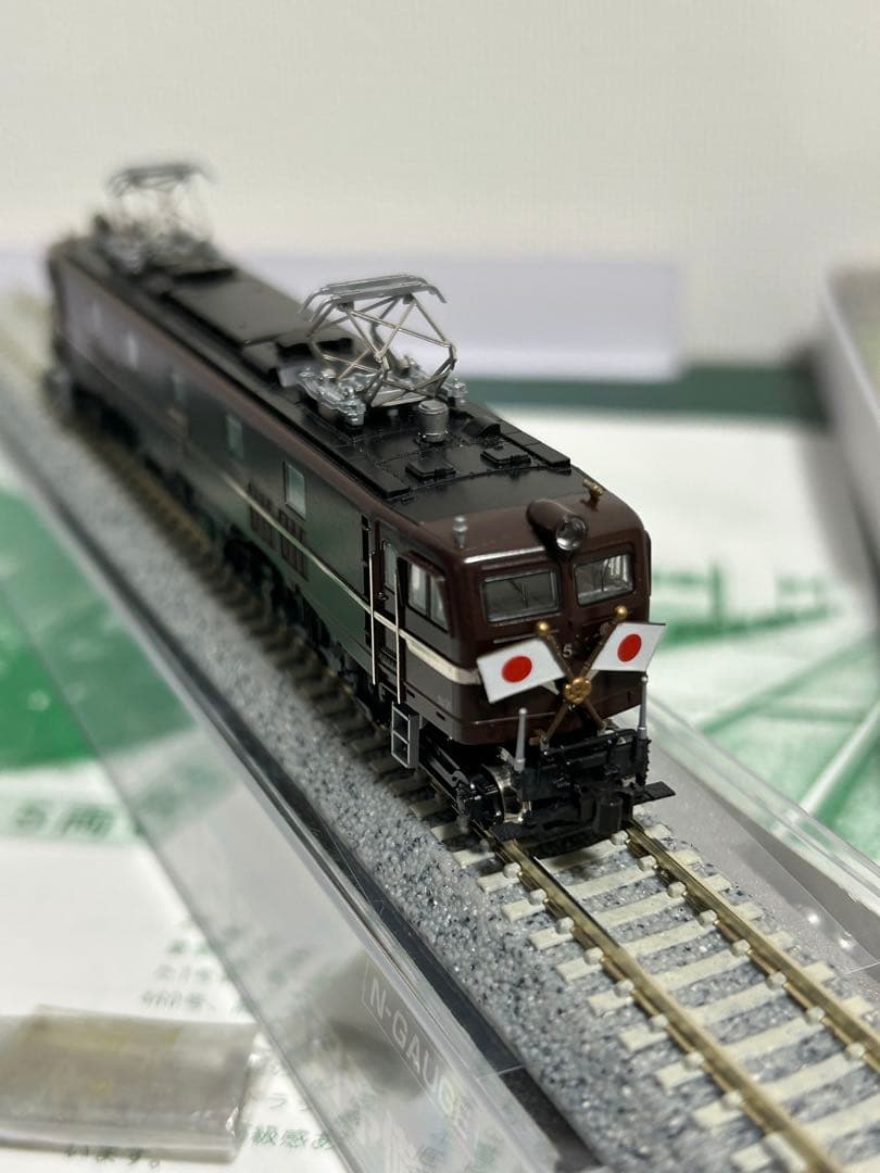 Nゲージ EF58 お召予備機 お召列車一号編成セット kato