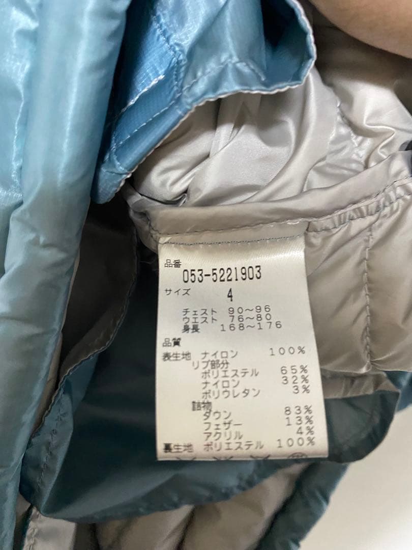 極美品PEARLY GATES ショートスリーブダウンジャケット スニード Ｍ