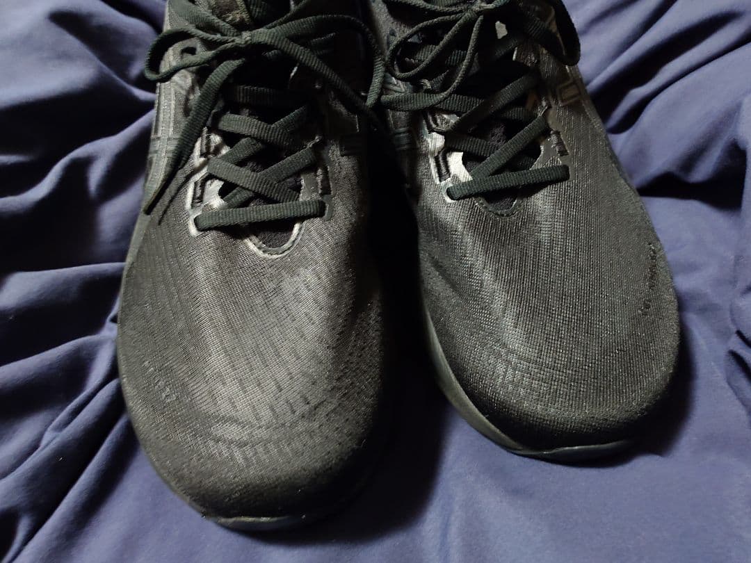 【試着のみ美品】アシックス ゲルニンバス27 28.5cm 黒 ランニング