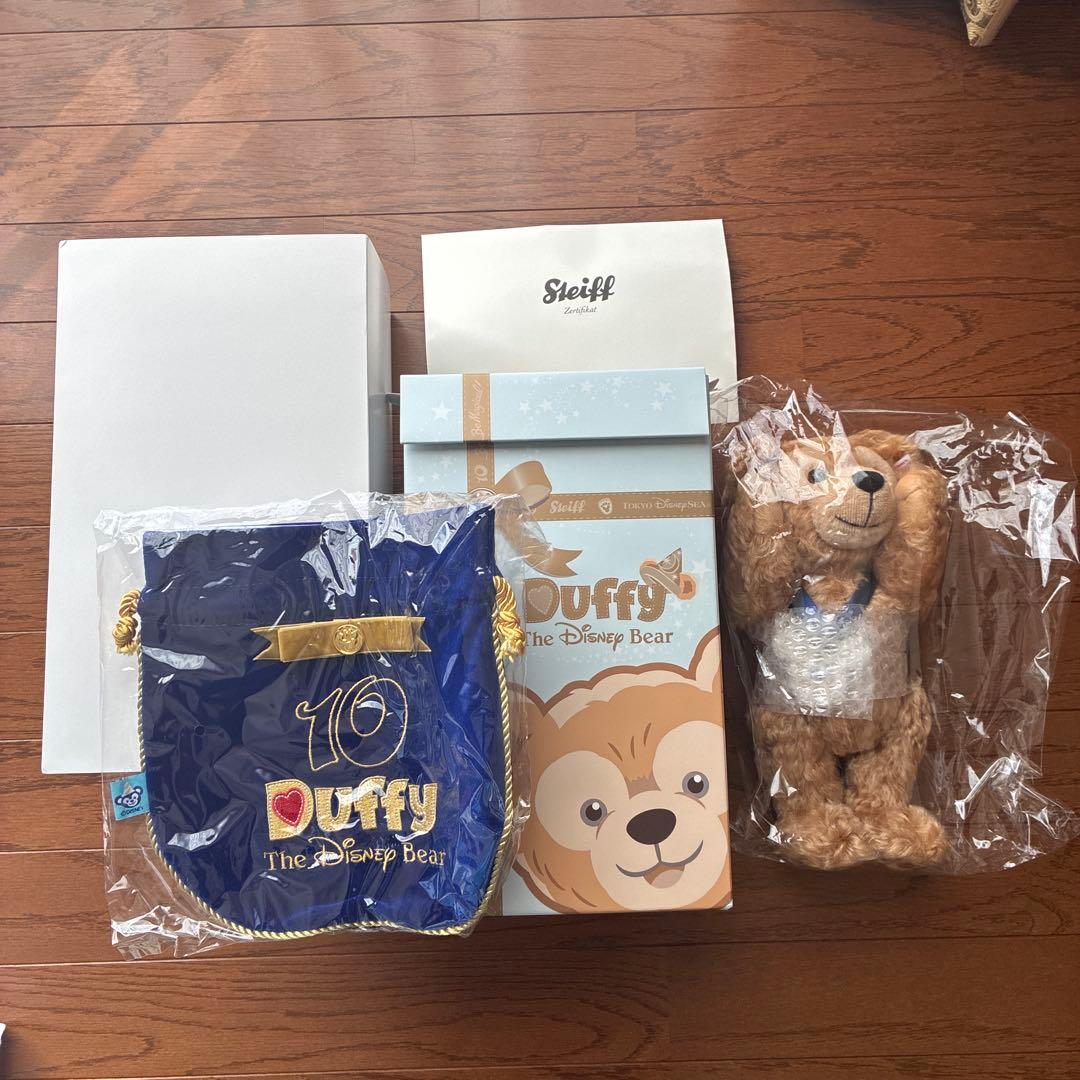 シュタイフ　ダッフィー TDS 10周年 数量限定