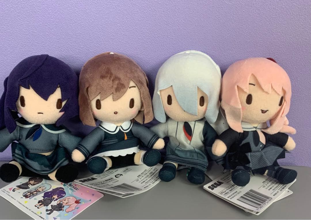 プロジェクトセカイ プロセカ ふわぷちミニぬいぐるみ ニーゴ 全4種セット ①