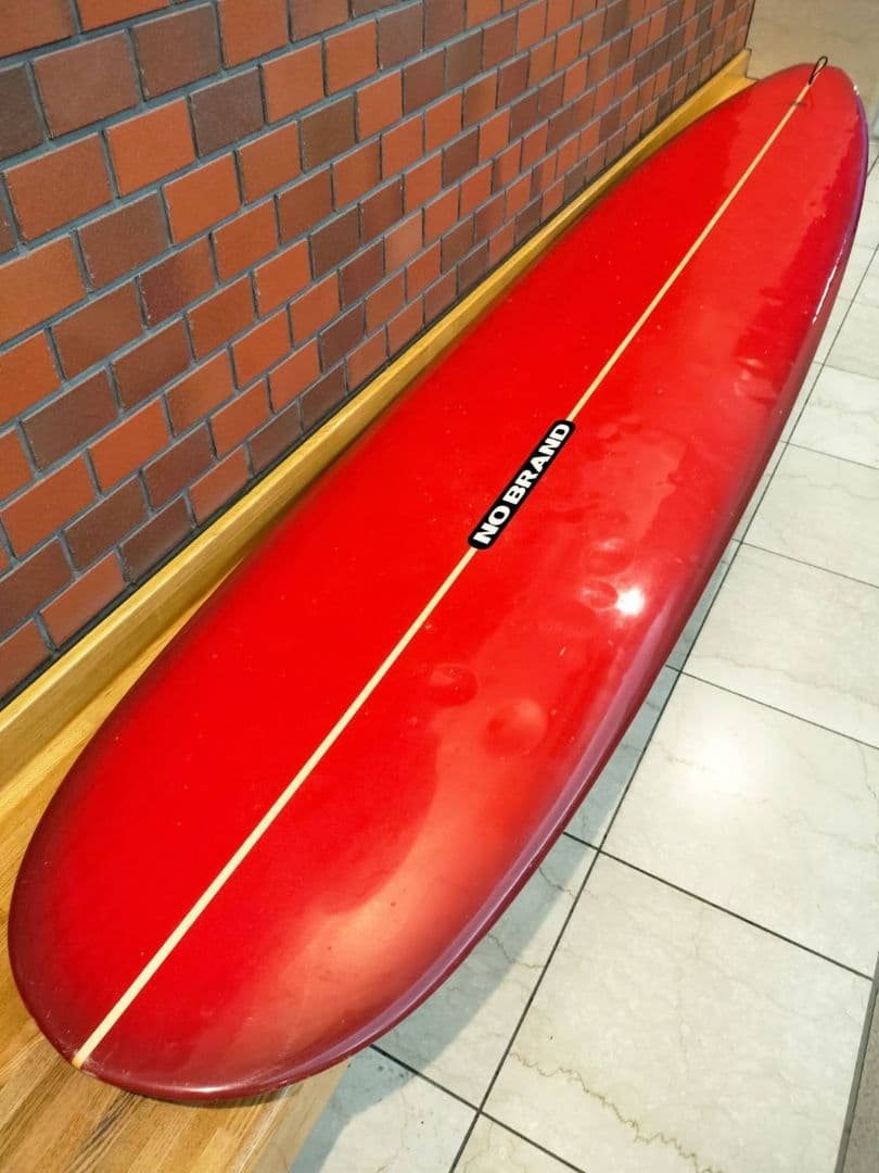 ●手渡し前提●　9.1 NOBRAND　ノーブランド　赤　RED　トライフィン