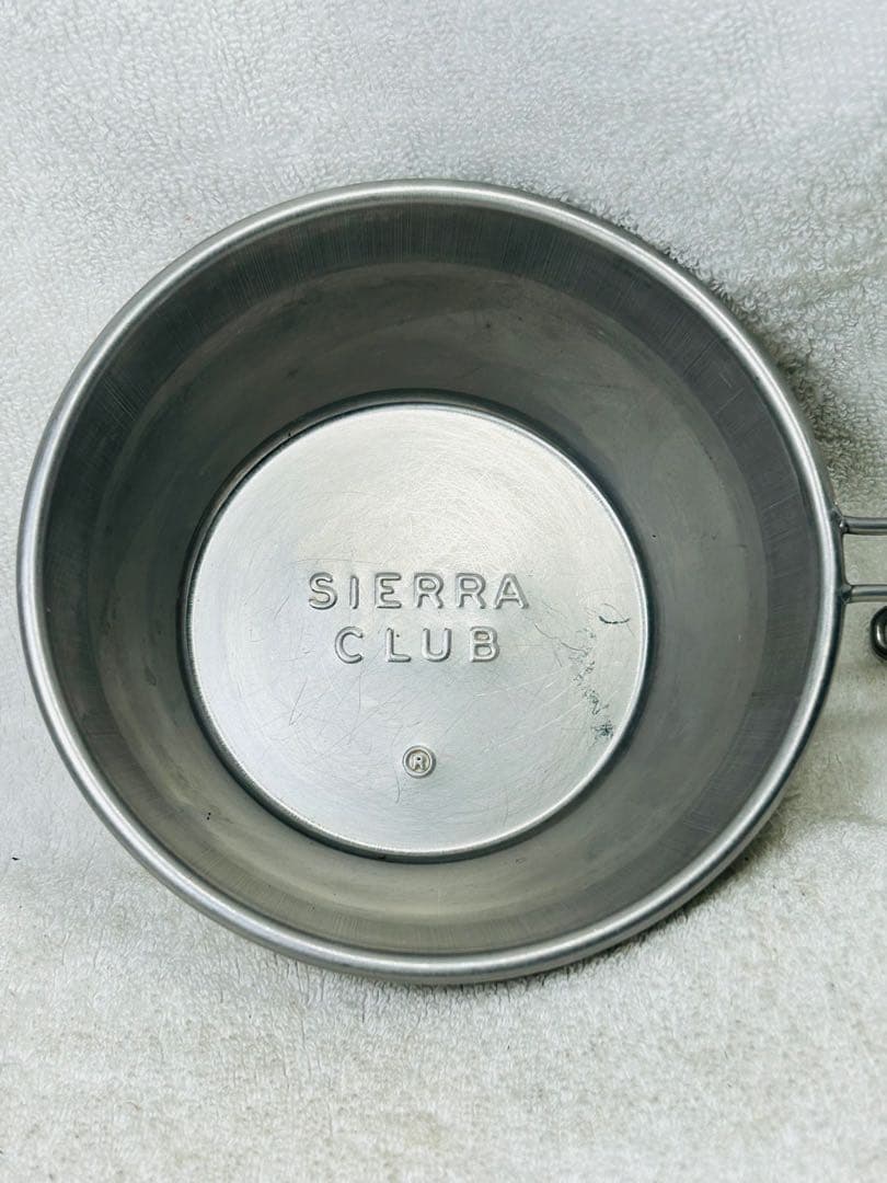 良品ビンテージ品　シエラクラブカップ®️刻印　ステンレス製　2個セット