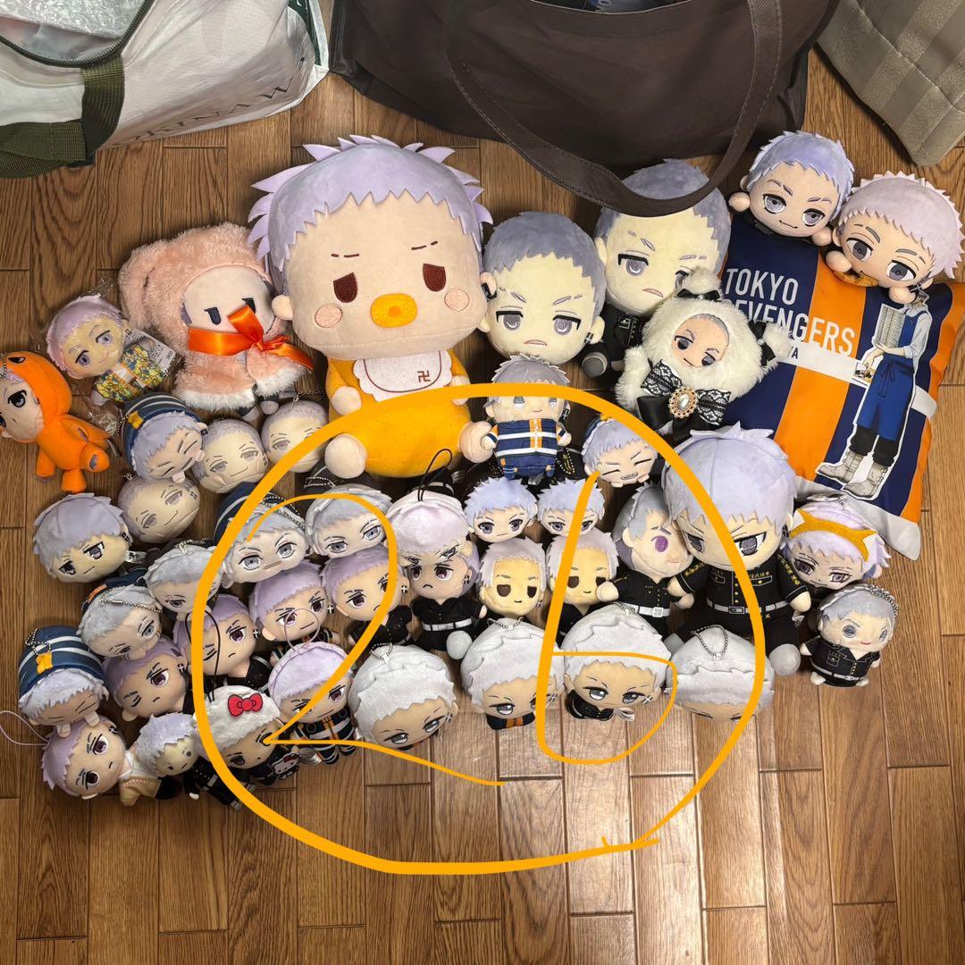 東京リベンジャーズ 三ツ谷隆 グッズセット(その他のキャラも少しあり)