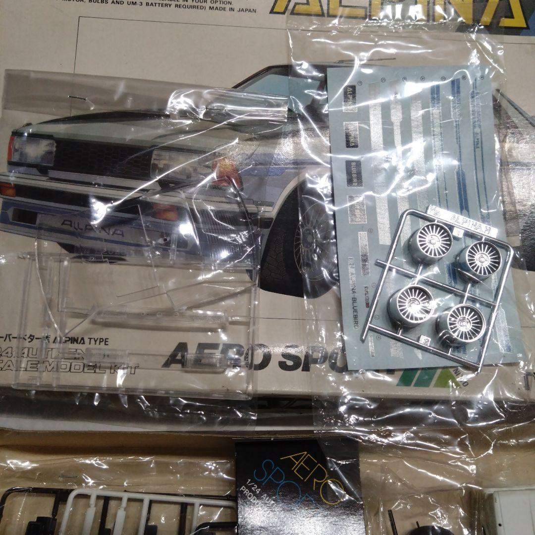 昭和レトロNITTO 1/24 ブルーバードターボ ALPINA タイプ