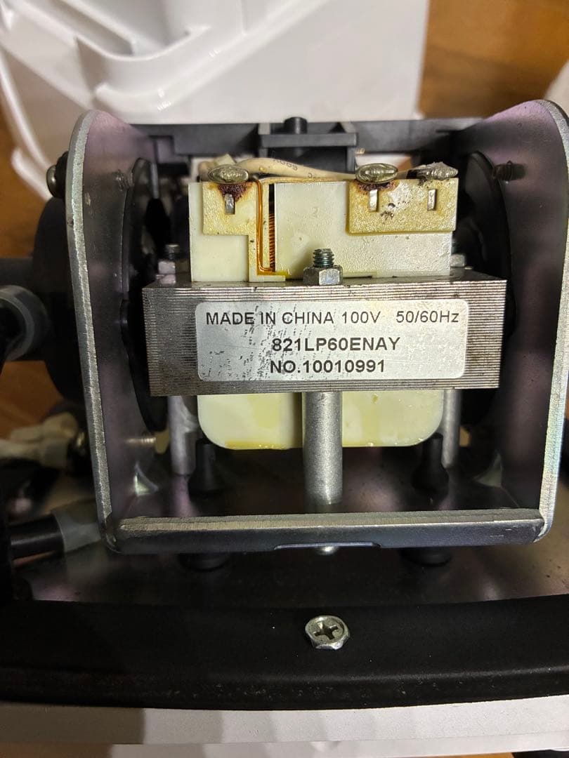 浄化槽　ブロワ　エアポンプ　6連コック付　安永エアーポンプ　LP-60EN