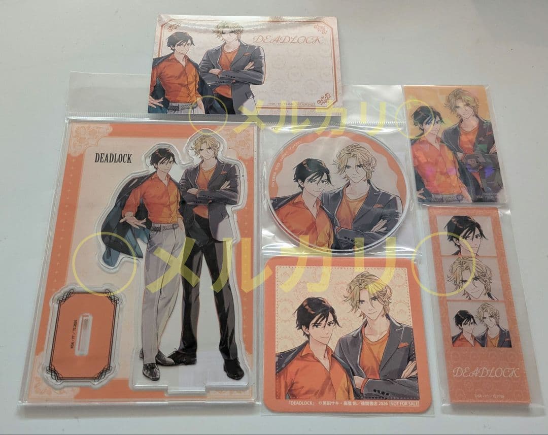 Charaレーベル展 30周年『DEADLOCK 』描き下ろし 5種セット