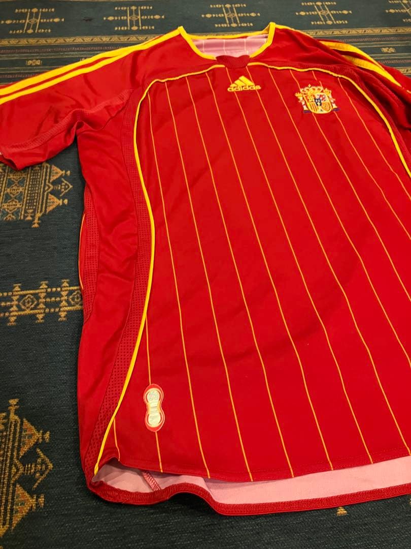 プレミア　adidas スペイン代表 レッドシャツ