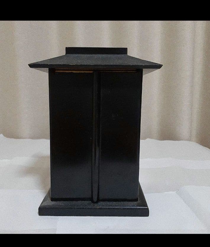 彩色　荼枳尼天　仏像　神像　厨子